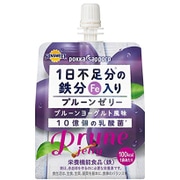 一日不足分の鉄分入りプルーンゼリー 180g [バランス栄養食品]