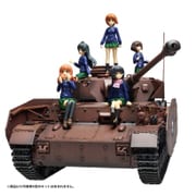 プラッツ GPF-11 1/35 ガールズ&amp;パンツァー あんこうチームフィギュアセット お掃除バージョンです! Amazon.co.jp: プラッツ GPF-11 1/35 ガールズ&パンツァー