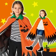 ハロウィンパンプキンマント [キッズ用コスプレ衣装]