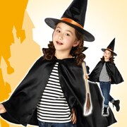 ハロウィン魔女セット [キッズ用コスプレ衣装]