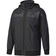 DUQ97-CD2888-J/O M [メンズ adidas 24/7 ウインドブレーカー ジャケット (裏起毛) Oサイズ]