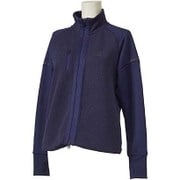 DUV24-CD3029-J/L W [レディース ID Pls ファブリックミックス ジャケット Lサイズ]