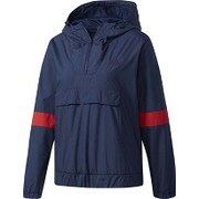 EBT09-CF5751-J/L W [レディース Team フード付き アノラック Lサイズ]