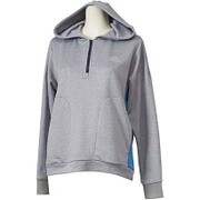 EBT02-CF5815-J/M W [レディース Team スウェット フード付き フルジップ Mサイズ]
