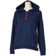 EBT02-CF5831-J/L W [レディース Team スウェット フード付き フルジップ Lサイズ]