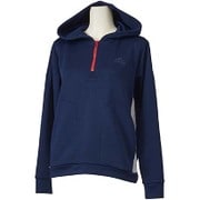 EBT02-CF5831-J/L W [レディース Team スウェット フード付き フルジップ Lサイズ]