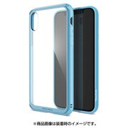 OB_I8NCSDLNS_SB [ネイキッドシールドPCTPUハイブリッドケース iPhone X用 スカイブルー]