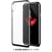 VR_I8NCSDLCR_BK [クリスタルバンパー MILPCTPU耐衝撃ケース iPhone XS/X用 ブラック]