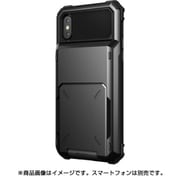 VR_I8NCSDLDF_MB [ダムダフォルダー耐衝撃ICカードホルダー付きケース iPhone X用 ブラック]