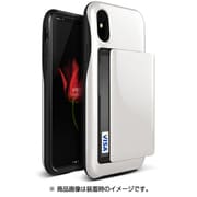 VR_I8NCSDLDG_CW [ダムダグライドMIL耐衝撃ICカードホルダー付きケース iPhone X用 ホワイト]