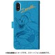 0566 [ディズニー金箔押しケース iPhone X用 /ドナルド青]