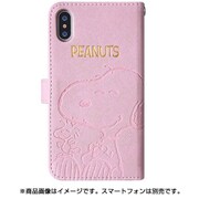 0569 [ディズニー金箔押しケース iPhone X用 /スヌーピー紫]