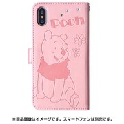 0558 [ディズニーストーンケース iPhone X用 /プーさん桃]
