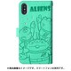 0559 [ディズニーストーンケース iPhone X用 /エイリアン緑]