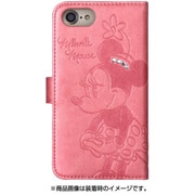 0393 [ディズニー新石付きブックケース iPhone 8/7/6s/6用 ミニー/ピンク]