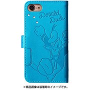 0394 [ディズニー新石付きブックケース iPhone 8/7/6s/6用 ドナルド/ブルー]