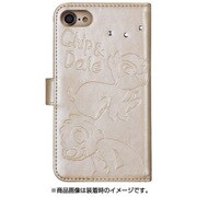 0397 [ディズニー新石付きブックケース iPhone 8/7/6s/6用 チップデール/ホワイト]