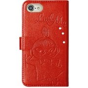 0408 [ムーミンストーンケース iPhone 8/7/6s/6用 リトルミィB/レッド]