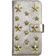 0450 [スタースタッズブックケース iPhone 8/7/6s/6用 シャンパンゴールド]