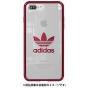 28502 [iPhone 8 Plus用 ケース OR-clear case Burgundy logo 28502]
