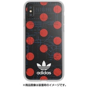 29206 [iPhone X用 ケース ORIGINALS-70S-Clear Case - Red/White 29206]