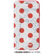 29208 [iPhone X用 手帳型ケース ORIGINALS-70S-Booklet Case - Red/White 29208]