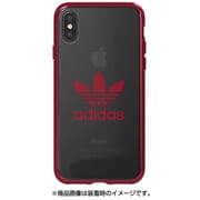 29221 [iPhone X用 ケース OR-clear case Collegiate Burgundy logo 29221]