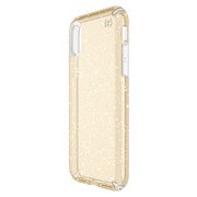 103132-5636 [iPhone X ケース Presidio Clear + Glitter Clear With Gold Glitter/Clear]