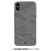 1050CFL01 [iPhone X ケース Black Rock Camouflage Case トランスペアレント]