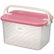 ピクニックバスケット マルチBOX ハッピー L ピンク