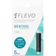 電子タバコ用アクセサリー FLEVO（フレヴォ） 交換用カートリッジ 5本入 メンソール 黒