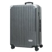 スーツケース 旅行日数目安:1週間以上 100L TSAロック搭載 ブラックヘアーライン OD-0757-70