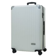 スーツケース 旅行日数目安:1週間以上 100L TSAロック搭載 ホワイト OD-0757-70
