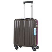 スーツケース 旅行日数目安：1～2泊 23L TSAロック搭載 機内持ち込み可 ブラウン OT-0749-40