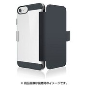 1332CLR90 [iPhone 8用 手帳型ケース Fitness Folio -Dark Grey]