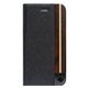 UUIP8WC004 [iPhone X用 ケース 50：50 BLACK ASH FOLIO HARD SHELL]