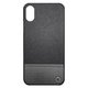 UUIP8FSH004 [iPhone X用 ケース 50：50 BLACK ＆ GUNMETAL PERFORATION HARD SHELL]