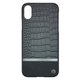 UUIP8FSH008 [iPhone X用 ケース 50：50 MAXI CROC HARD SHELL Black UUIP8FSH008]