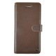 UUIP8LF003 [iPhone X用 ケース Genuine Leather slider Folio Wallet Brown UUIP8LF003]