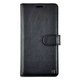 UUIP8LF005 [iPhone X用 ケース Genuine Leather Classic stand Folio Hard Shell-Black]