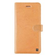 UUIP8LF004 [iPhone X用 ケース Genuine Leather Classic stand - Folio Hard Shell-Tan]