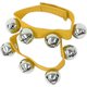 D-RB01 YW [リストベル Wrist Ring Bells 2個1組 イエロー]