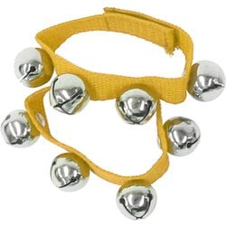 D-RB01 YW [リストベル Wrist Ring Bells 2個1組 イエロー]