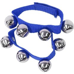 D-RB01 BL [リストベル Wrist Ring Bells 2個1組 ブルー]