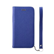 TRA-IP174-FNS-TBL [iPhone 8/7用 手帳型ケース FlipNote Slim フリップノート テクスチャーブルー]