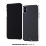 RT-P16TC10/CM [iPhone XS/X用 ケース ソフト TPU コネクタキャップ付き クリア]