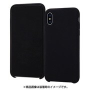 RT-P16C17/B [iPhone X用 ケース シリコン フィット ブラック]