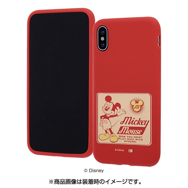 Rt Dp16e Mk Iphone X用 マーケット ディズニーキャラクター ミッキーマウス シリコンケース