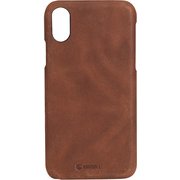 61106 [iPhone X ケース Sunne Cover ビンテージコニャック]