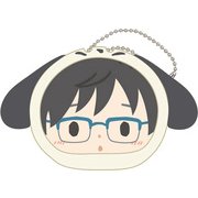 ユーリ！！！ on ICE×サンリオ おまんじゅうにぎにぎマスコット(サンリオキャラクターズver.) 1 勇利＆ポチャッコ [約H70×W70×D130mm]